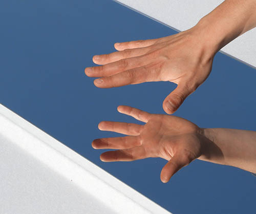 Mirror sound absorbing panels