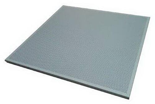 Metal sound absorbing panels