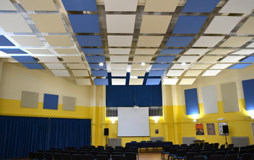 Auditorium-reverberation-correction