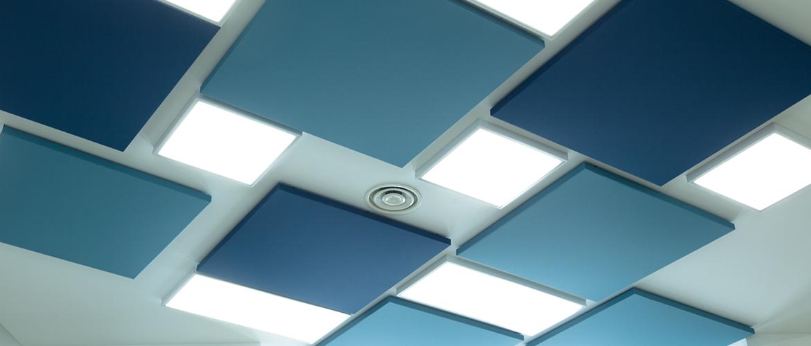 Decho-acoustic-ceiling