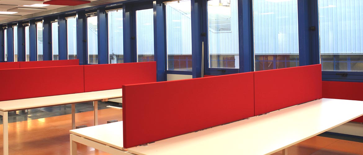 Soundproofing-separation-for-workstations-Decho-Screen