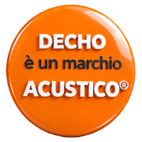 Decho pannello fonoassorbente