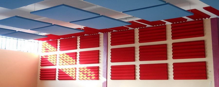 Correzione acustica sala musicale