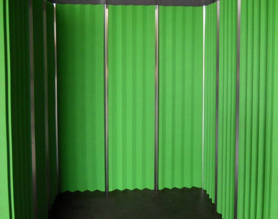 Interno box insonorizzato pannello diffrattore