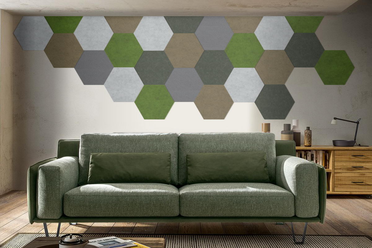 Moduli fonoassorbenti e decorativi per pareti Walltone® Acoustic Design by  ACUSTICO®